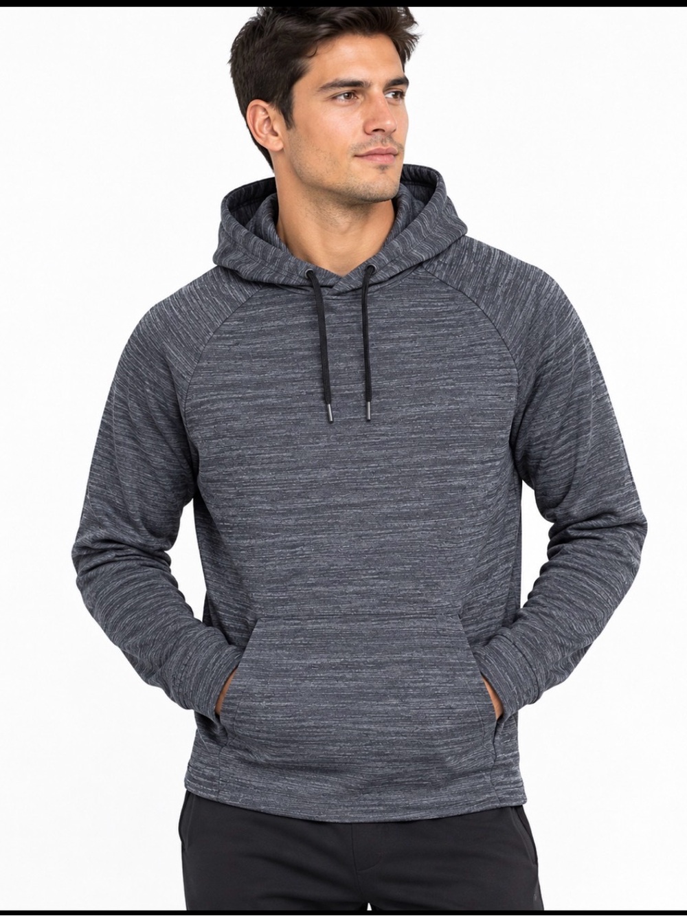 GapFit Men’s Gray Performance Hoodie XS Athletic Pullover